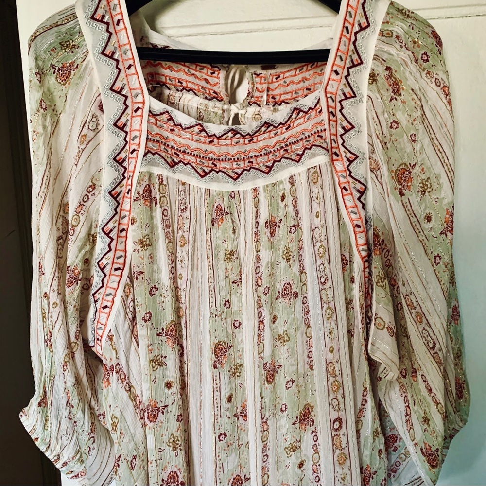 NWT FREE PEOPLE🎇DropWaist Embellished Mini Dress - Picture 3 of 8